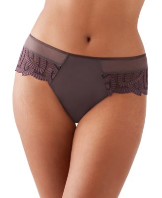 Wacoal - Women's After Dark Embroidered Tanga Underwear