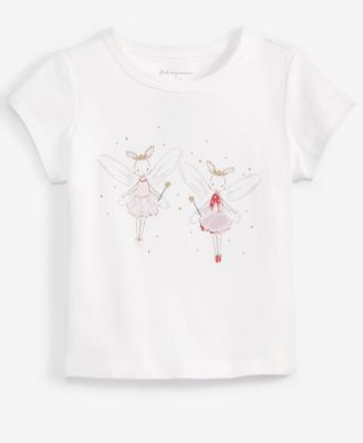 First Impressions - Baby Girls Fairy Graphic Short-Sleeve T-Shirt