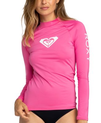 Roxy - Juniors' Whole Hearted Rash Guard Long-Sleeve Top