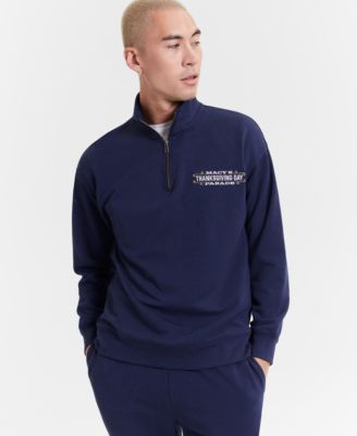 Macy's - Unisex Mock-Neck Partial-Zip Sweatshirt