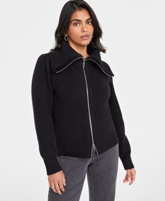 On 34th - Women's Zipper Cardigan Sweater