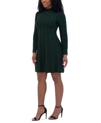 Jessica Howard - Women's Knit Long-Sleeve Dress