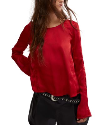 Free People - Women's Arabella Tie-Back Blouse