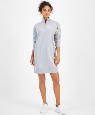 ID Ideology - Women's Fleece 1/4-Zip Dress
