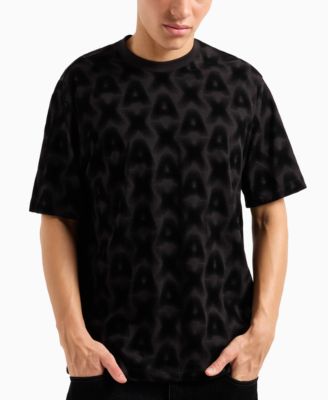 A|X Armani Exchange - Men's Flocking Logo T-Shirt