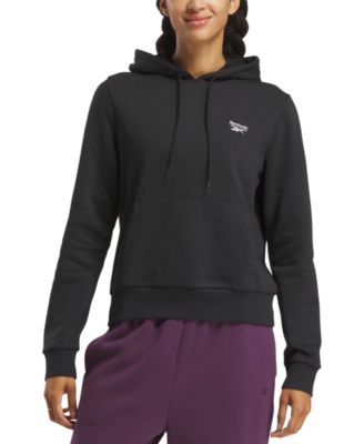 Reebok - Women's Identity Logo Long-Sleeve Fleece Hoodie