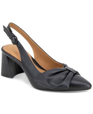 Gentle Souls - Women's Diana Pointed-Toe Slingback Pumps