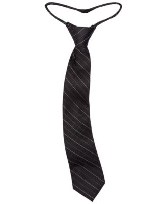 Calvin Klein - Big Boys Etched Grid Zipper Necktie