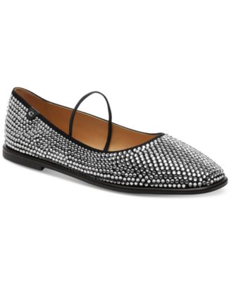 COACH - Women's Emilia Crystal Mary Jane Flats