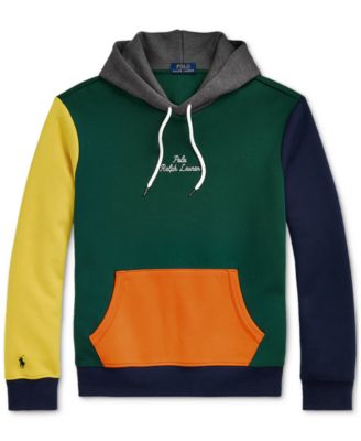 Polo Ralph Lauren - Men's Big & Tall Logo Color-Blocked Double-Knit Hoodie