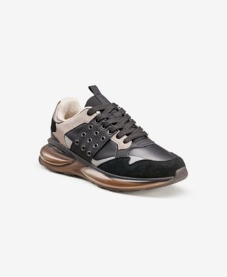KARL LAGERFELD PARIS - Men's Eyelet Band Running Sneaker
