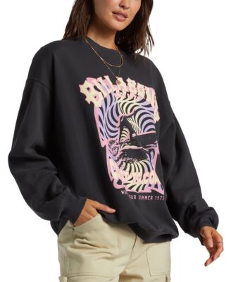 Billabong - Juniors' Ride In Crewneck Long-Sleeve Sweatshirt