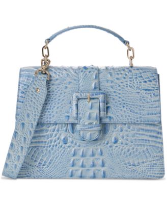 Brahmin - Hallie Melbourne Medium Embossed Leather Satchel