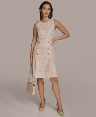 Donna Karan New York - Women's Tweed A-Line Dress