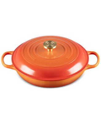 Le Creuset - Signature Round Braiser with Crucible Knob, 3.5-Qt.