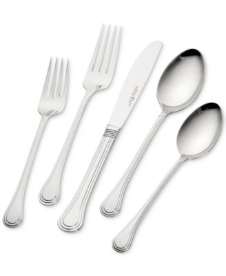 J.A. Henckels - International Astley 65-Pc. 18/10 Stainless Steel Flatware Set, Service For 12