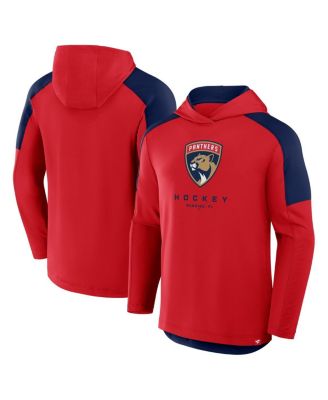 Fanatics - Men's Red Florida Panthers Meta Game Transitional Pullover Hoodie