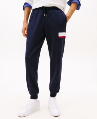 Tommy Hilfiger - Men's Flag Insert Drawstring Sweatpants