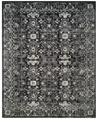 Safavieh - Evoke EVK270K Charcoal/Ivory 9' x 12' Area Rug