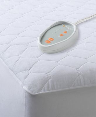 Beautyrest - Microfiber Heated Mattress Pad with 3M Scotchgard