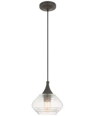 Livex - Signature 1-Light 8" Mini Pendant