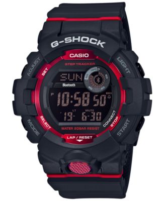 G-Shock - Men's Black Resin Strap Watch 48.6mm