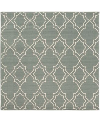 Livabliss - Alfresco ALF-9589 Sage 7'3" Square Area Rug