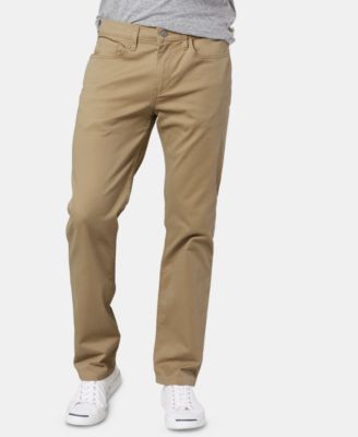 Dockers - Men's Straight-Fit Performance Stretch Temperature-Regulating Khaki Tech Pants