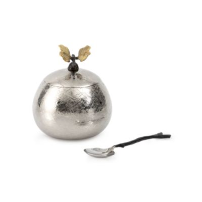 Michael Aram - Butterfly Ginkgo Pot w/Spoon