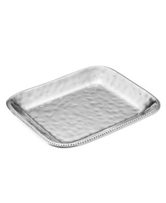 Wilton Armetale - River Rock Large Rectangular Tray