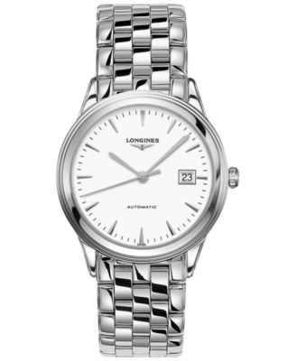 Longines - Men's Swiss Automatic Flagship Stainless Steel Bracelet Watch 39mm
