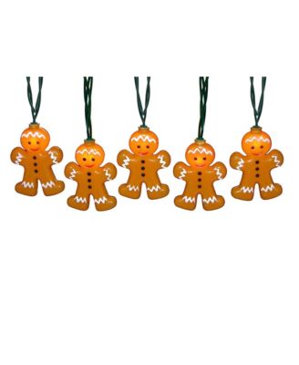 Kurt Adler - 10-Light Gingerbread Light Set
