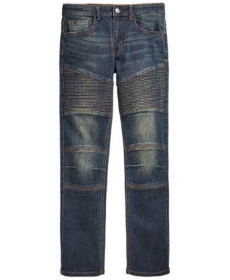 Ring of Fire - Big Boys Swerve Stretch Moto Jeans