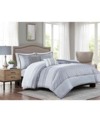 Addison Park - Bennett grey 9pc Comforter set