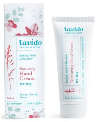 Lavido - Nurturing Hand Cream - Patchouli, Vanilla & Shea Butter, 2.36-oz.