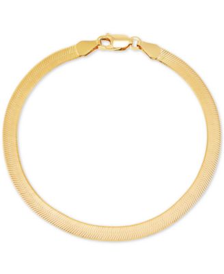 Giani Bernini - Herringbone Link Chain Bracelet in 18k Gold-Plated Sterling Silver or Sterling Silver