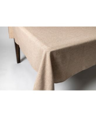 Lintex - Tweed 100% Cotton Tablecloth 60"x84" Red
