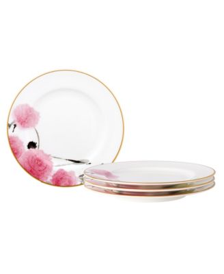 Noritake - Yae Set of 4 Bread  Butter/Appetizer Plates, 6-1/2"