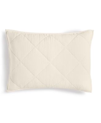 Hotel Collection - Dobby Diamond Quilted King Sham, Created for Macy's