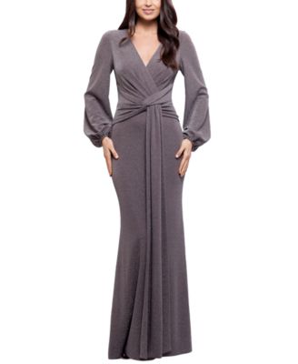 Betsy & Adam - Metallic Knotted Gown