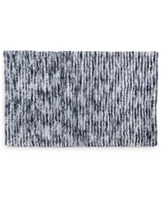 Hotel Collection - Textured Stripe Bath Rug, 22" x 36", Created for Macy's