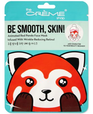 The Crème Shop - Be Smooth, Skin! Animated Red Panda Face Mask