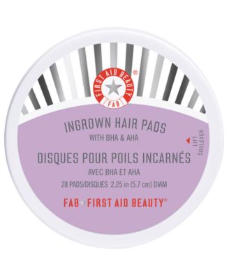 First Aid Beauty - Ingrown Hair Pads With BHA & AHA
