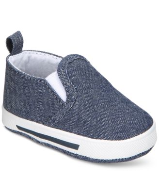 First Impressions - Baby Girls Slip-On Soft Sole Sneakers