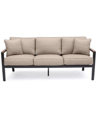 Agio - Stockholm 76" Outdoor Sofa with Outdoor Cushions