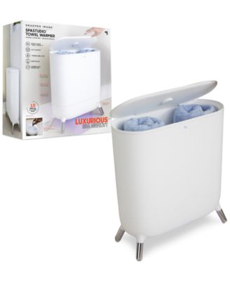 Sharper Image - SpaStudio Aromatherapy Automatic Towel Warmer