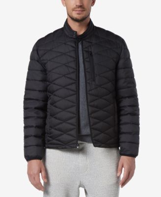 Marc New York - Men's Racer Style Quilted Packable Jacket