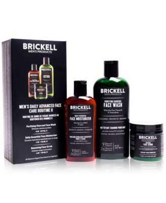 Brickell Mens Products - Brickell Men's Products 3-Pc. Men's Daily Advanced Face Care Set - Routine II