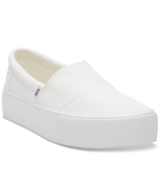 TOMS - Women's Fenix Canvas Slip-On Platform Sneakers