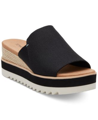 TOMS - Women's Diana Mule Flatform Wedge Sandals